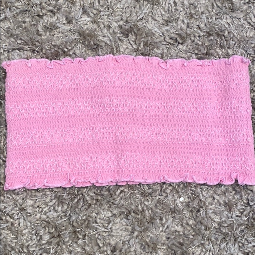 LA Hearts tube top / size XS